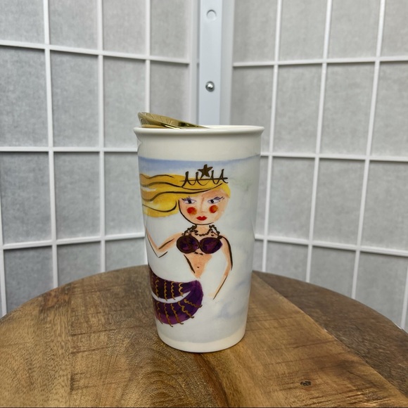 Starbucks Ceramic Mermaid Coffee Mug